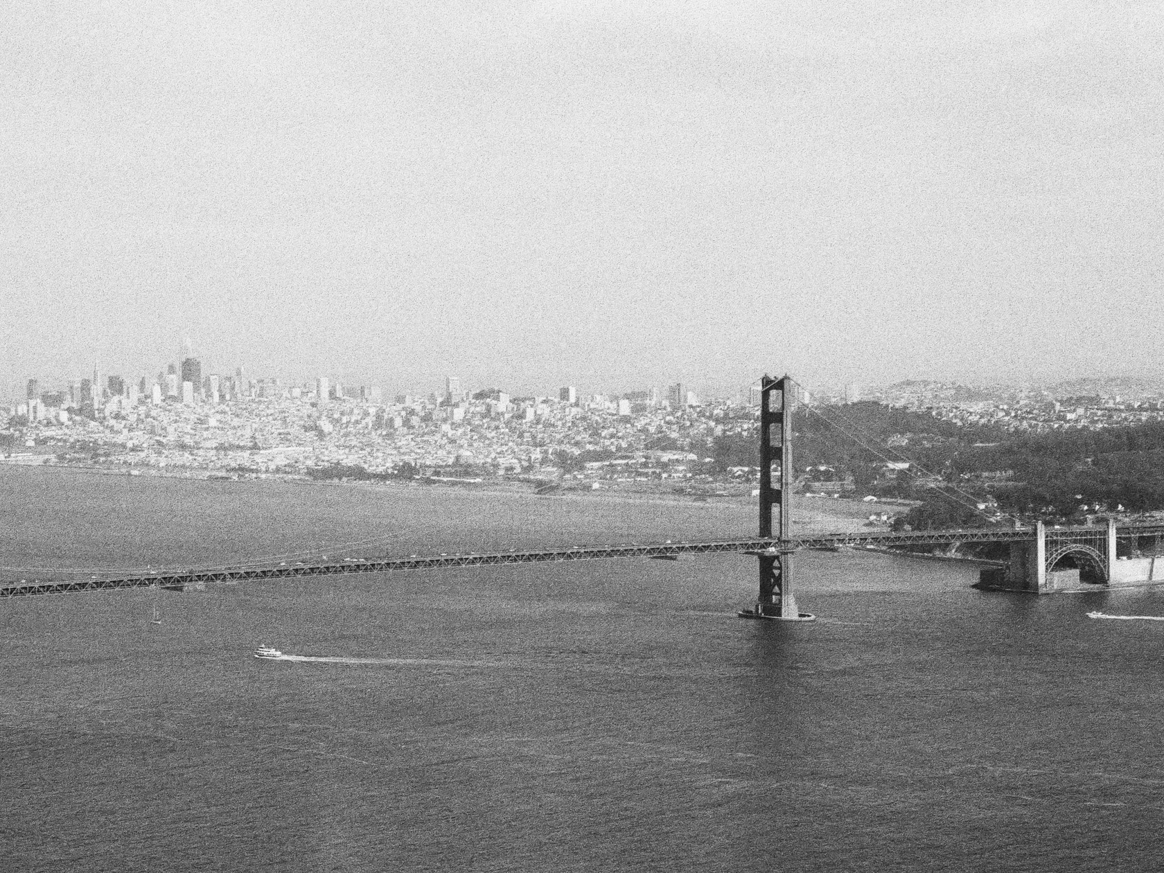 City view from Hawk Hill
